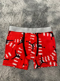 Jordan fondo rojo Boxer De Hombre unitalla