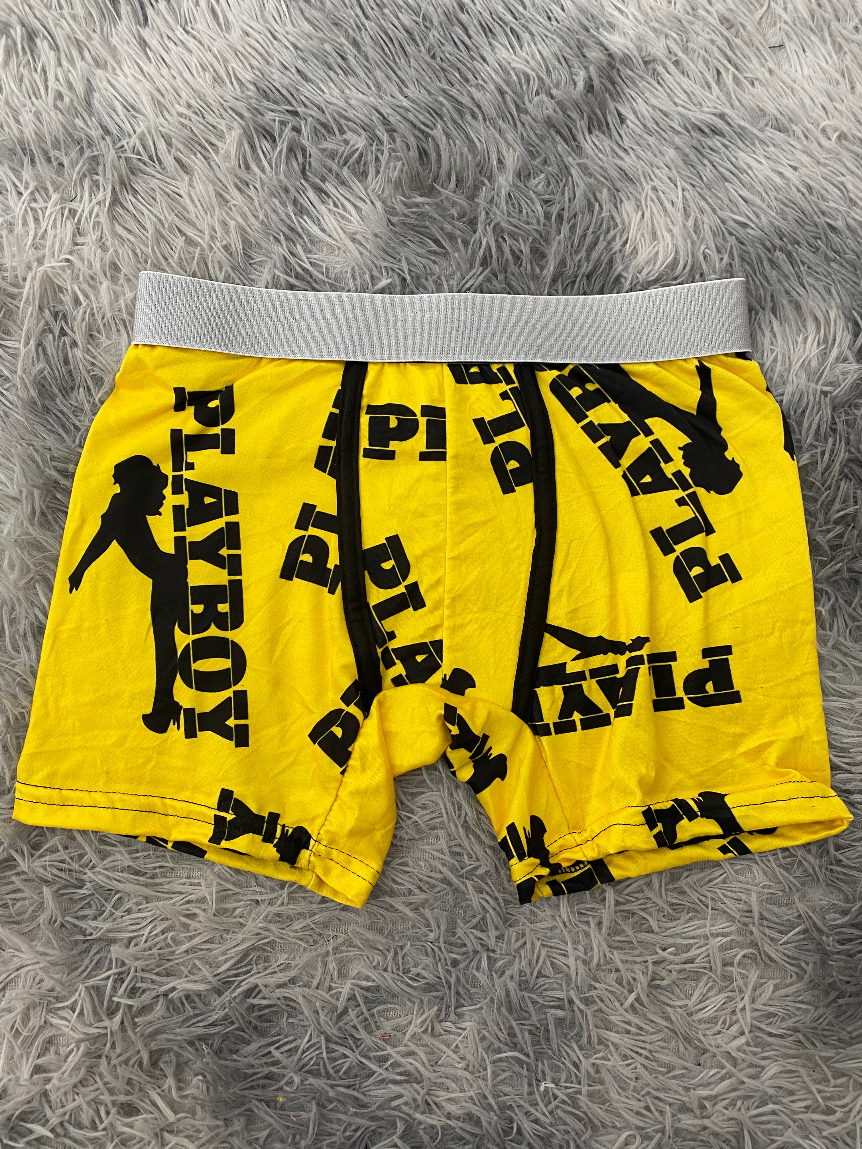 Playboy fondo amarillo Boxer De Hombre unitalla