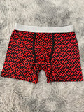 Fendi rojo Boxer De Hombre unitalla