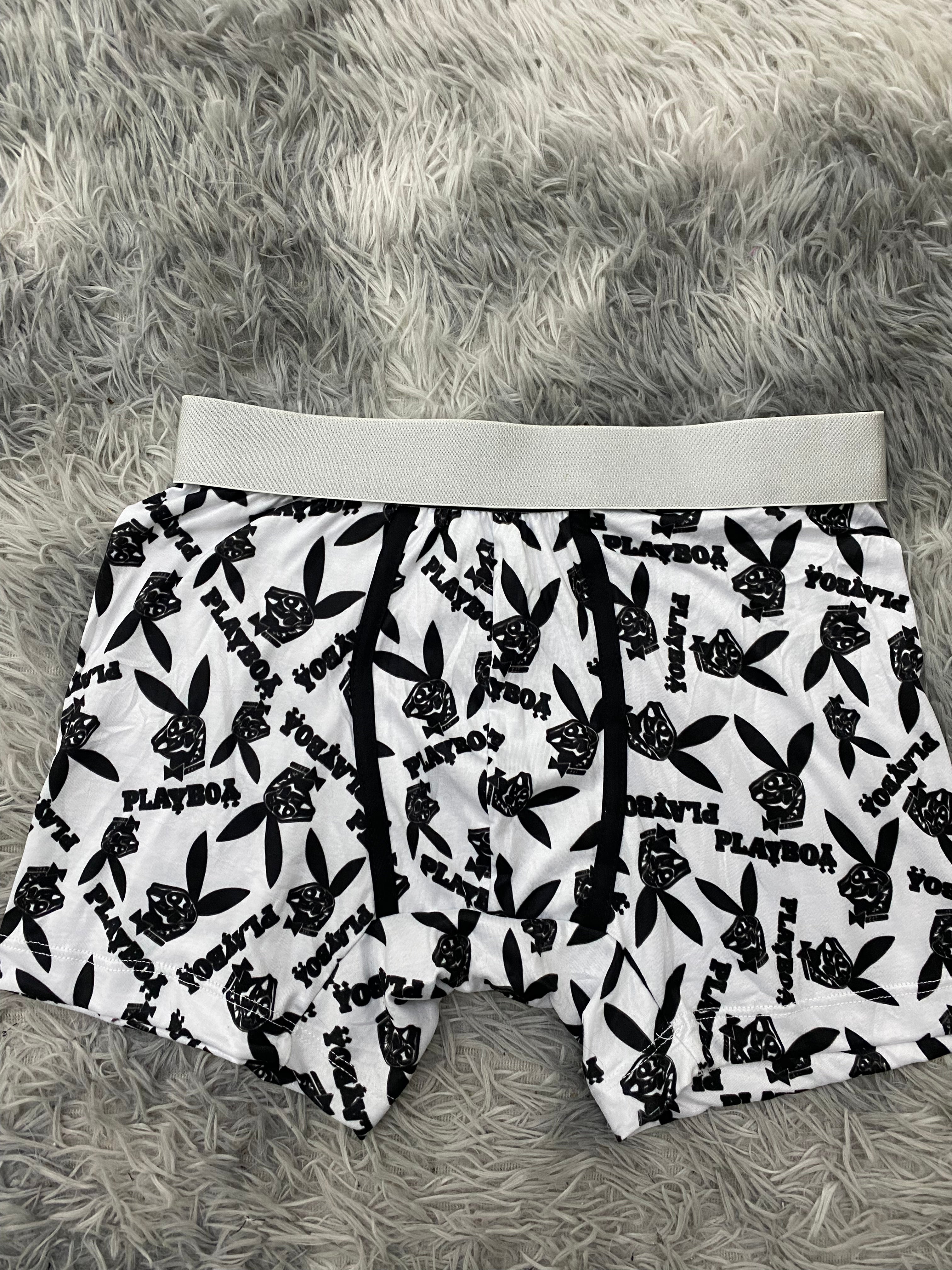Play boy blanco Boxer De Hombre unitalla