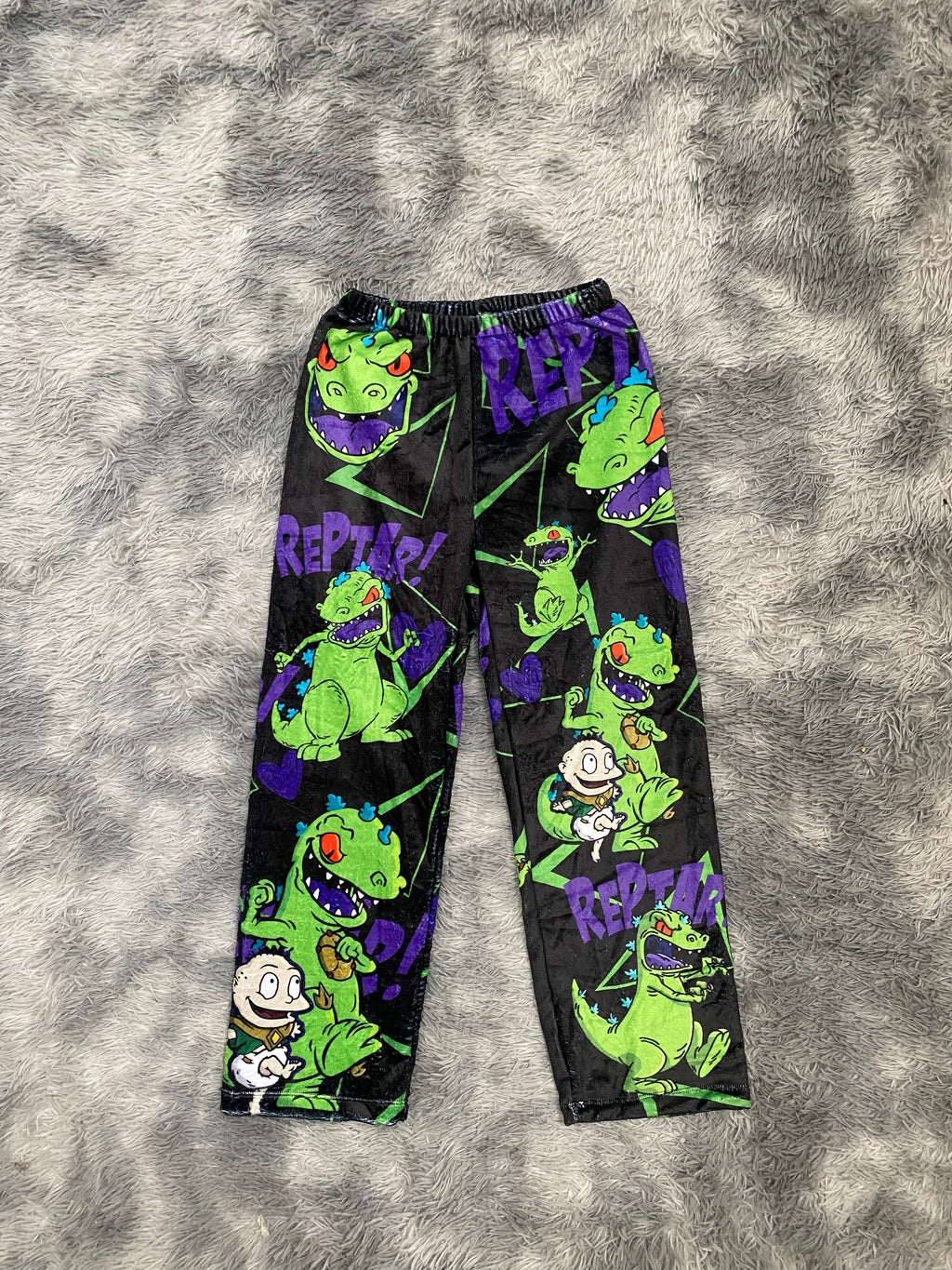 Reptar fondo negro Pantalón De Pijama Caballero