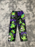 Reptar fondo negro Pantalón De Pijama Caballero