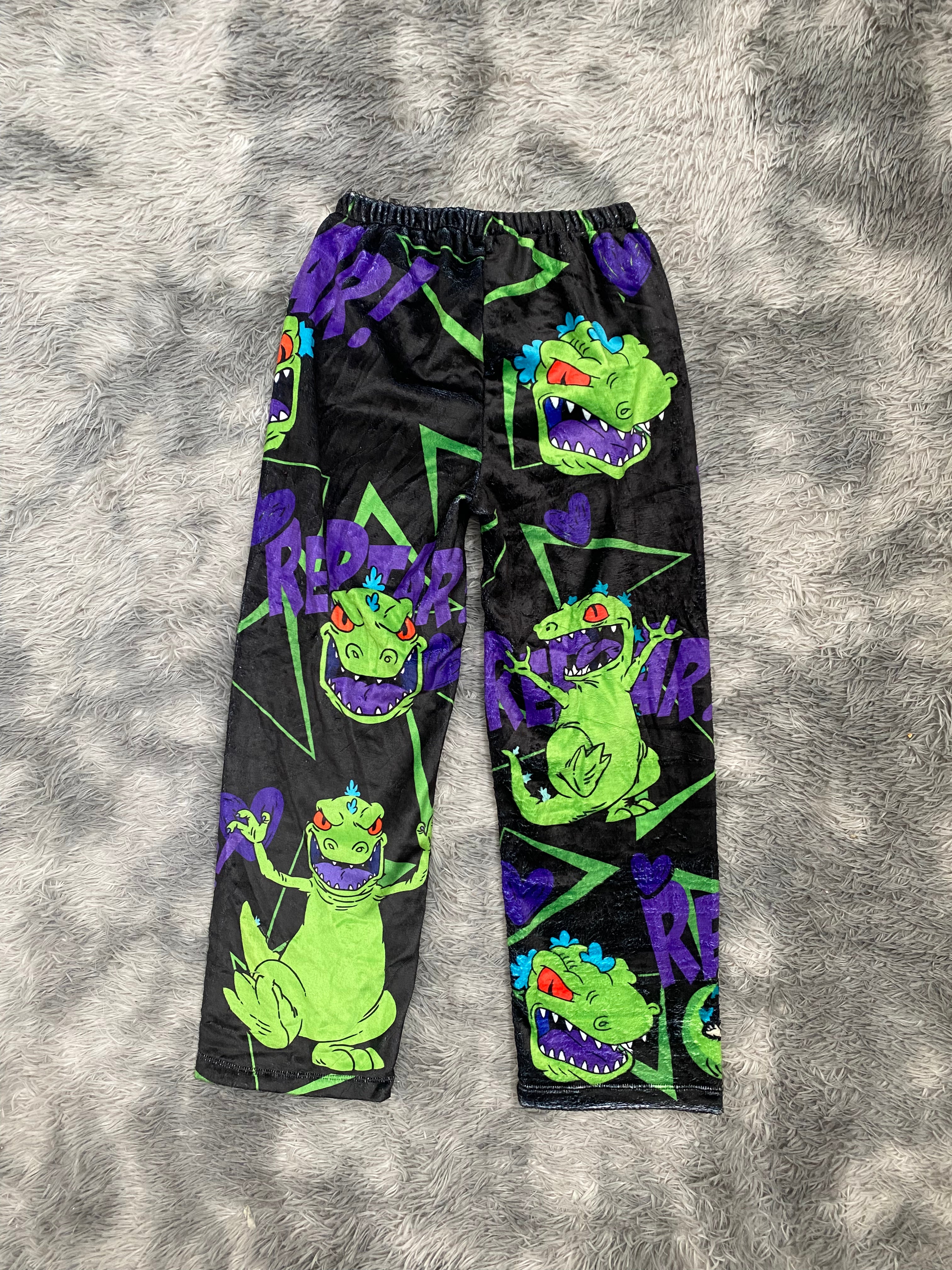 Reptar fondo negro Pantalón De Pijama Caballero