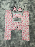 Hello kitty traje de oso Pijama De 5 Piezas