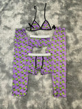 Reptar Pijama De 5 Piezas
