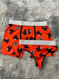 Goku caras fondo naranja Duo Unitalla Con Tanga