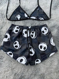 Jack cuadros Top Con Short Afelpado