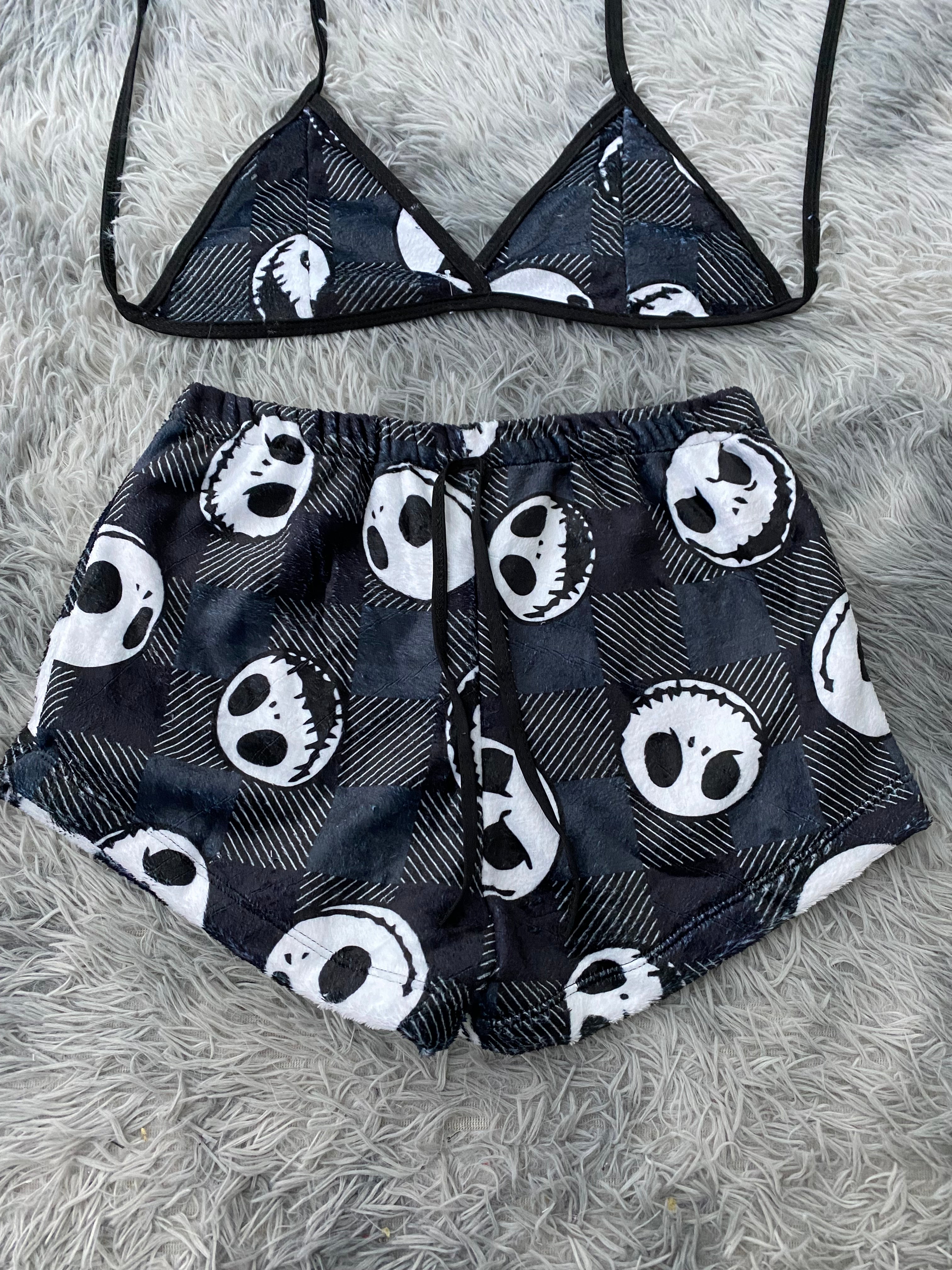 Jack cuadros Top Con Short Afelpado