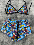 Rugrats navidad Top Con Short Afelpado