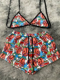 Gary navidad Top Con Short Afelpado