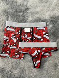Spiderman y copos de nieve Duo Unitalla Con Tanga