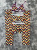 Hello Kitty colores Pijama De 5 Piezas