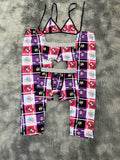 Guerreras K-pop Pijama De 5 Piezas