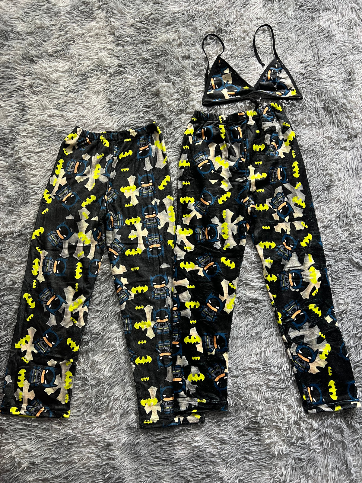 Batman Cruces Duo De Pijama Afelpada