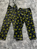 Batman Negro Y Gris Duo De Pijama Afelpada