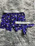 Kuromi Corazones Morados Duo XL Con Tanga