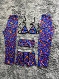 Superman Clásico Pijama De 5 Piezas
