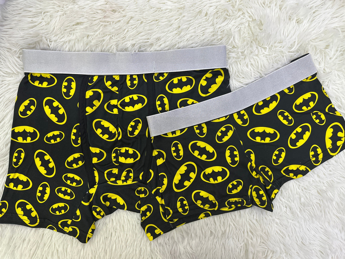 Batman Negro Duo Con Boxer Unitalla