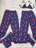 Stitch Corazones Pijama De 5 Piezas