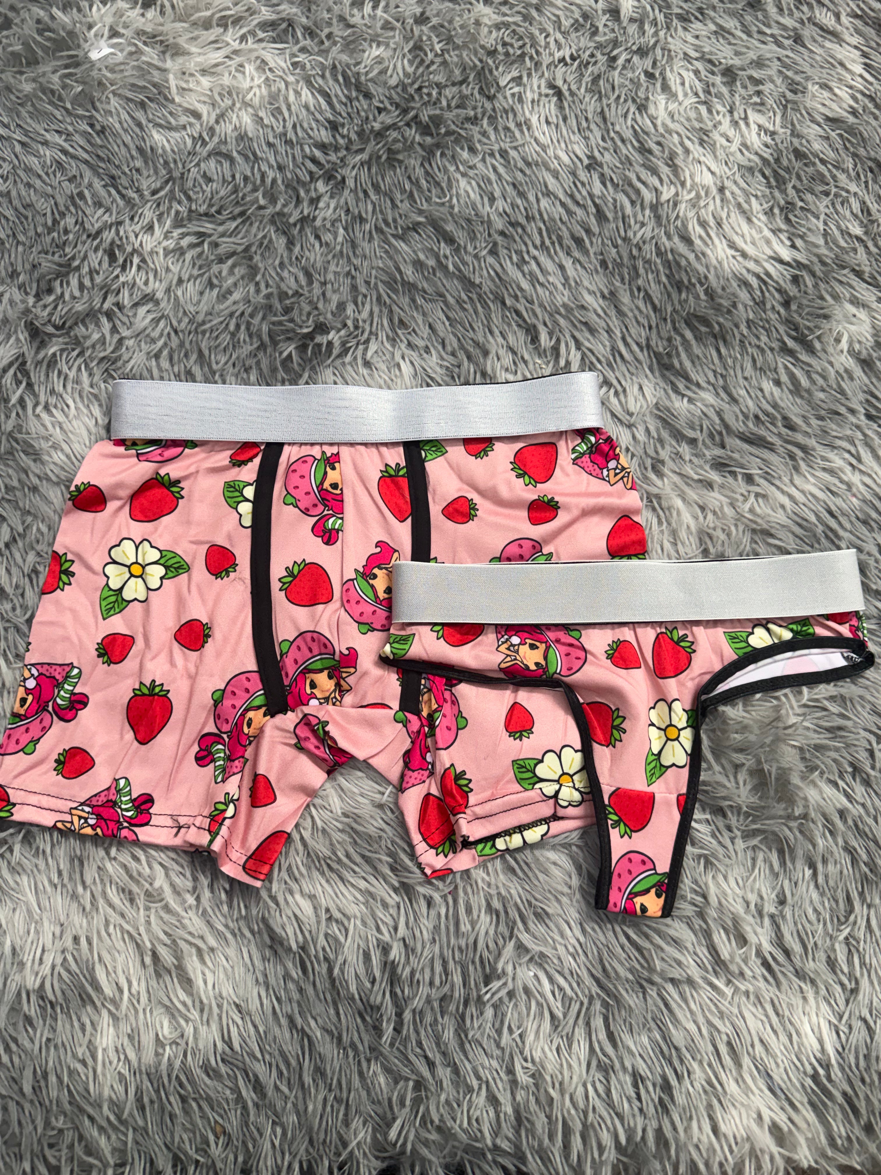 Rosita Fresita Duo Unitalla Con Tanga