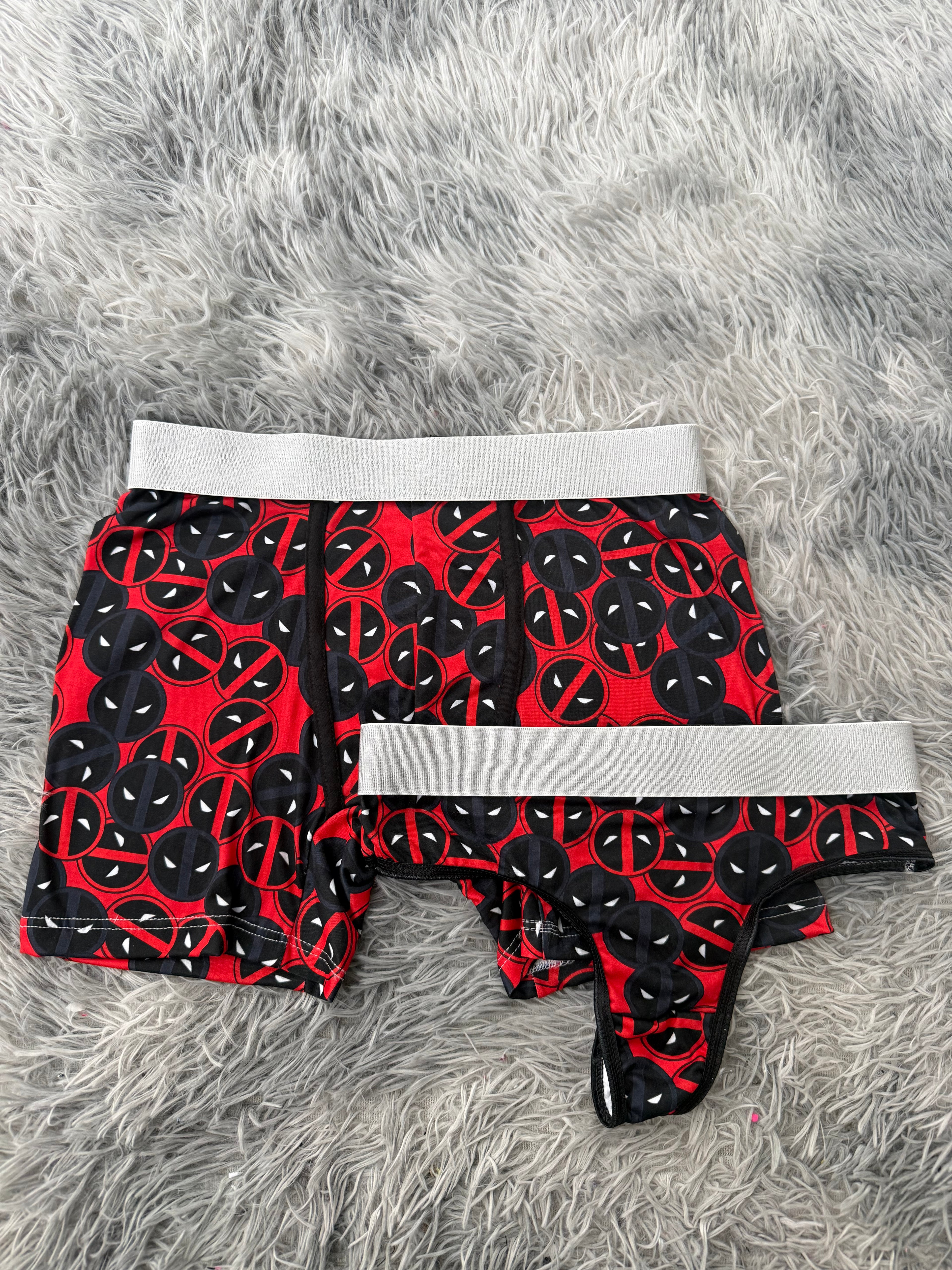 Deadpool Duo Unitalla Con Tanga