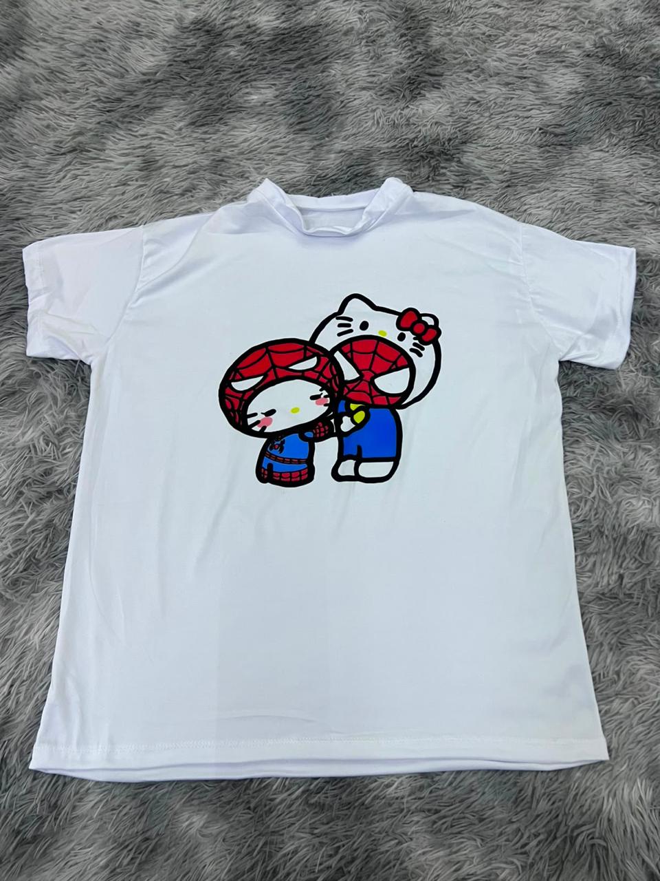 Spider Kitty Playera