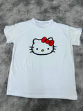 Hello Kitty Moño Rojo Playera