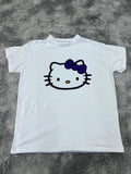Hello Kitty Moño Azul Playera