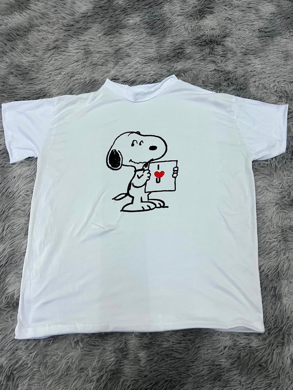 Snoopy Love Playera