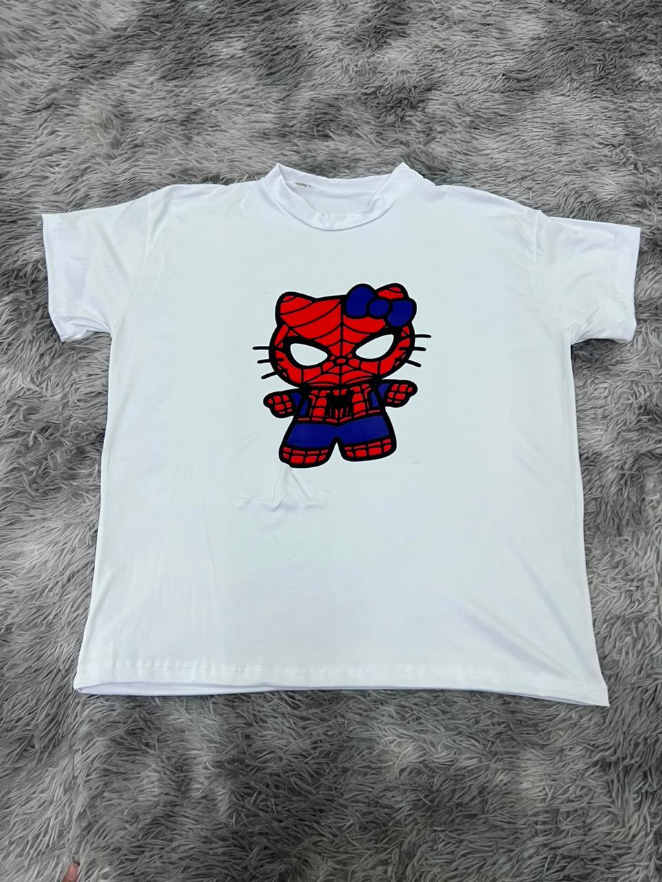 Spider Kitty Playera