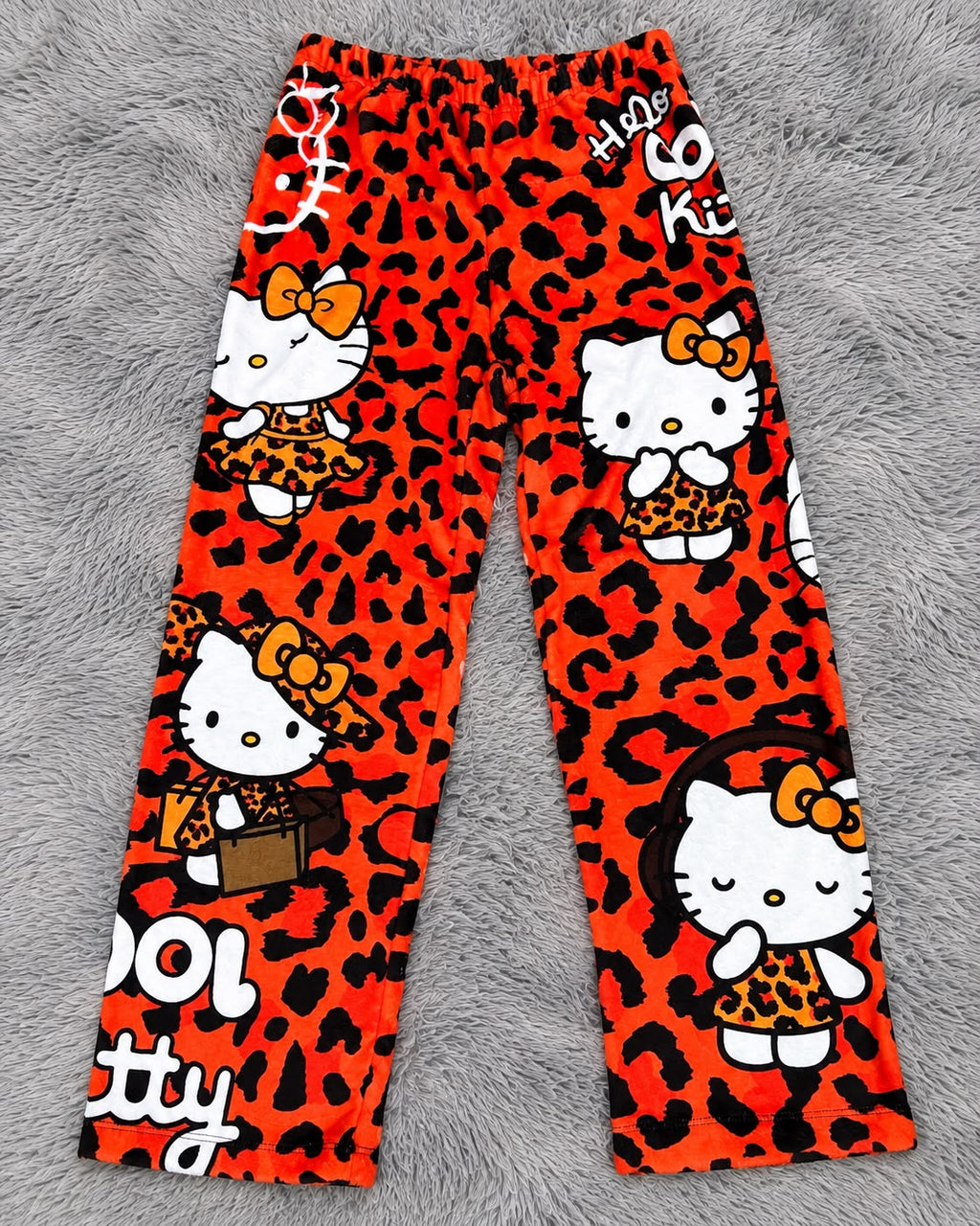 Hello Kitty Animal Print Pantalón De Pijama Dama