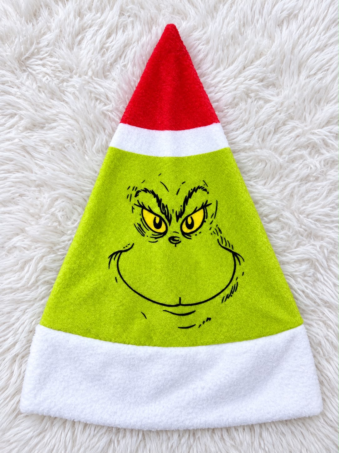 Grinch Con Rayas Gorro Navideño