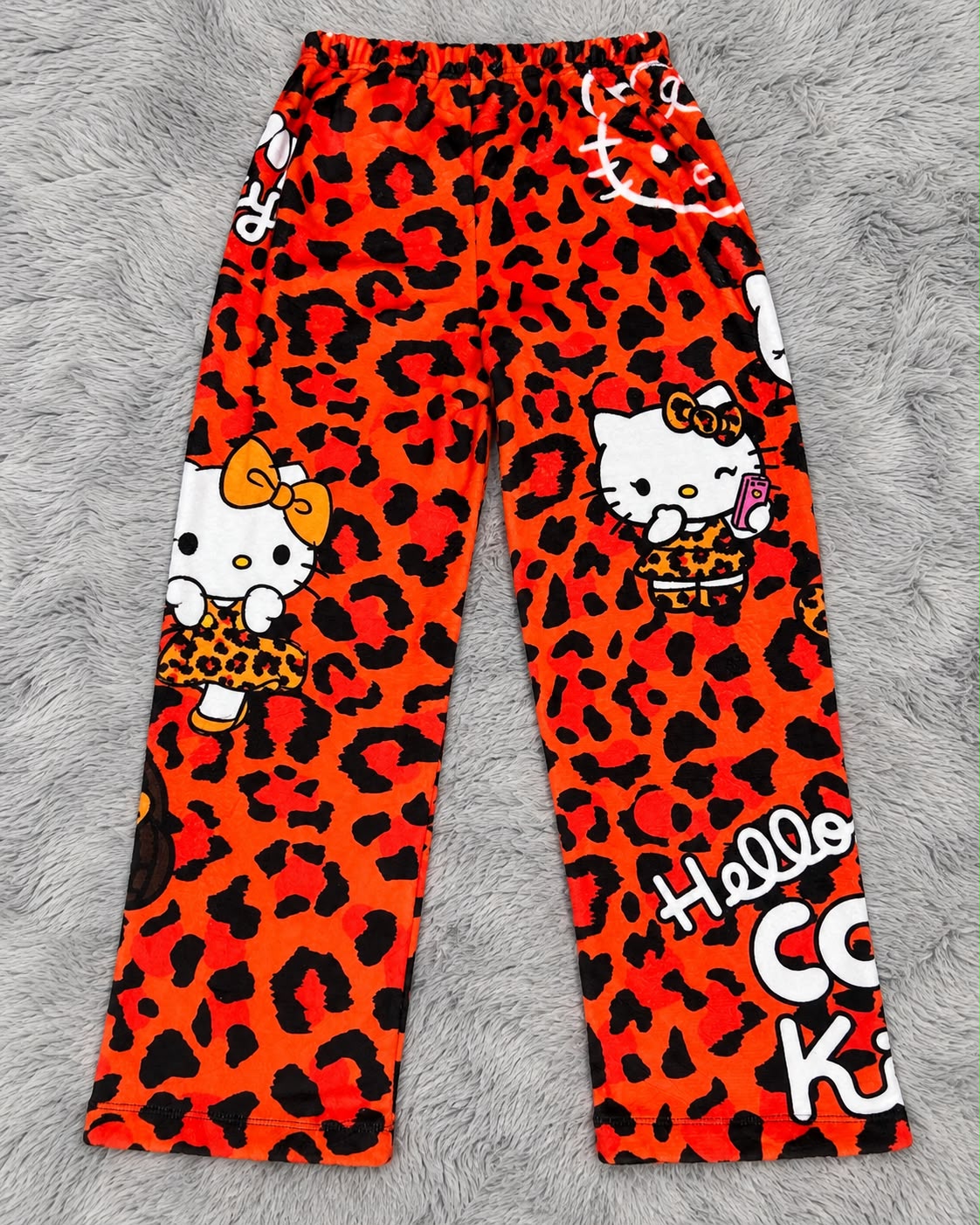 Hello Kitty Animal Print Pantalón De Pijama Dama