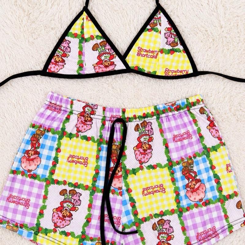 Rosita Fresita Top Con Short Brush