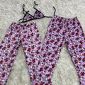 Spiderkitty purple plush pajama duo - Fundies